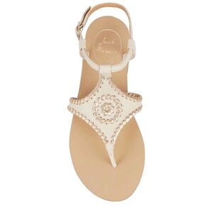Jack Rogers White Sandals